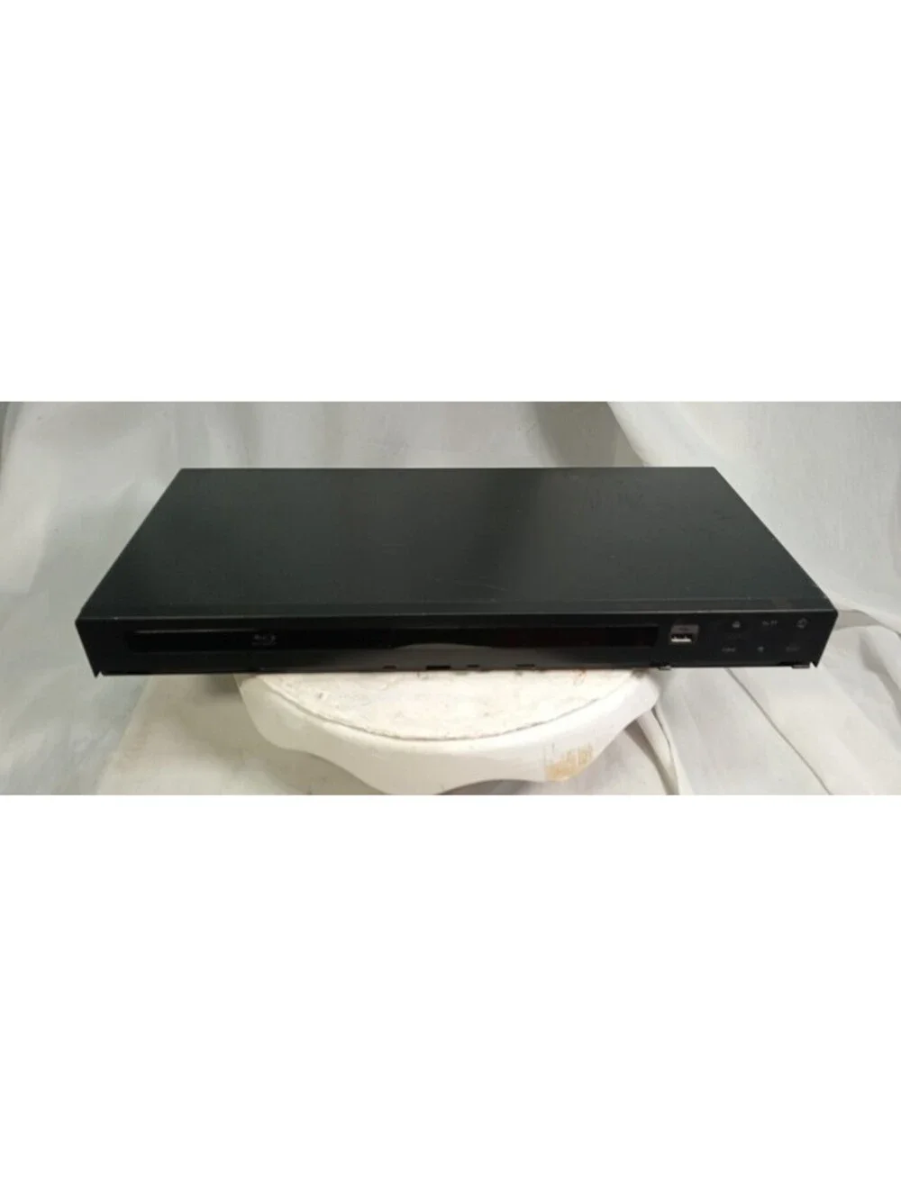 Samsung BD-P1600 Blu-Ray DVD CD Player 1080p Full HD HDMI USB Black Tested